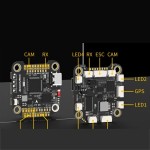Hot Sales SpeedyBee F7 V3 BL32 50A 30x30 UAV Parts Stack F. Controller Module Integrated Betaflight OSD for Drones